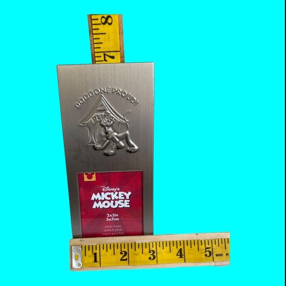 Disney Mickey Mouse Pluto Picture 7x3 Frame Doggone Proud! For 3x2 Photo - Picture 4 of 5